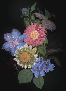 Vivid Floral Arrangement by XHOZUCAN