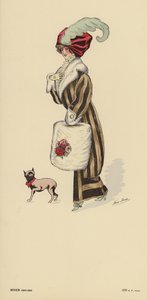 Winter 1910-1911 fashions by Xavier Sager