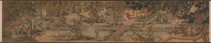 The Nine Elders of the Mountain of Fragrance, 1426-1452 by Xie Huan