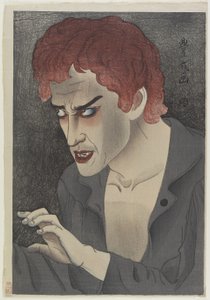 Actor Morita Kanya XIII (1907-75) as Jean Valjean, 1921