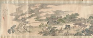Second View of the Studio for Respecting the Fungus of Longevity, 1825 by Yang Tianbi