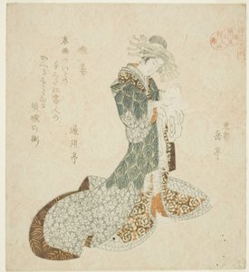 Liu Haichan (Gamma), from the series "Lives of Taoist Immortals Parodied by Courtesans - A Series of Seven"