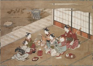 Playing the Hand Game by Yasumasa Hasegawa