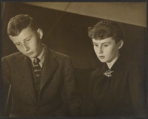 Sandy and Belinda Brook by Yasuo Kuniyoshi