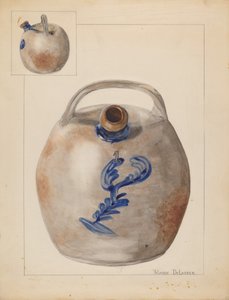 Harvester Jug by Yolande Delasser