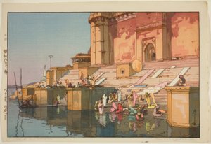 Ghat in Benares