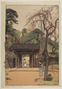 Plum Gateway by Yoshida Hiroshi