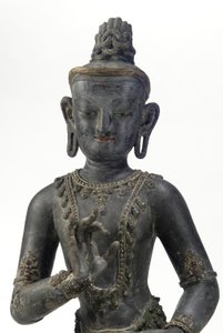 Nepalese-Chinese-Style Bodhisattva by Yuan Dynasty Chinese School