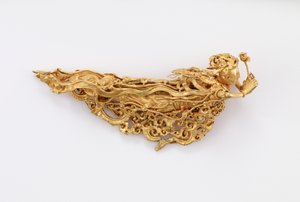 One of a Pair of Apsarases, Buddhist Heavenly Beings