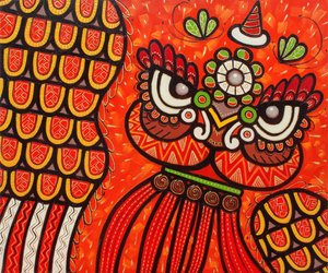 Lion Dance Red