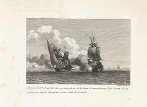 Jan Bart in Service of the King of France, 1678 by Yves Marie Le Gouaz