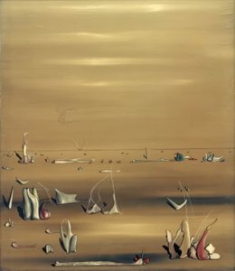 Metaphysical Landscape by Yves Tanguy