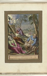 Christ in the Garden of Gethsemane (series title: Passion of Christ)
