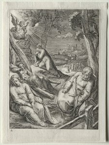 Passion Set: Christ on the Mount of Olives by Zacharias Dolendo