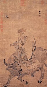 Laozi Riding an Ox, Between 1368 and 1644 by Zhang Lu