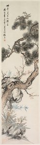 Three Purities, 1800s by Zhang Xiong