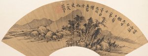 River Landscape by Zhuang Jiongsheng