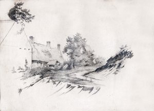 A Thatched Farmhouse in Central France
