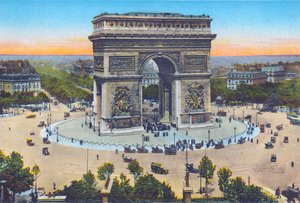 Arc de Triomphe, from 