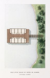 Plan of a House at the Haven of Doreri