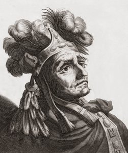 Atahualpa, Last Emperor of the Incas. Portrait by . .