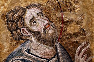 Basilica of Saint Mark. St Bartholomew. Mosaic.