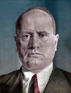 Benito Mussolini by . .