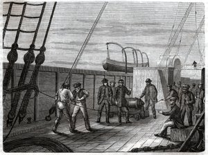 Telegraphic Undersea Cable by Frederick (attr. to) Barnard