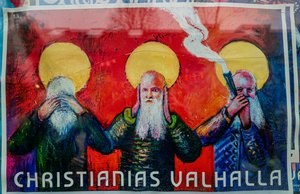 Cannabis legalization, Christiania, Copenhagen by . .