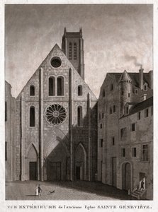 Church of Sainte Genevieve by . .