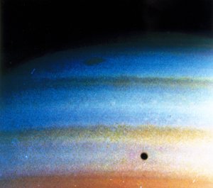 Cloud Patterns on Saturn, Photographed by Voyager 1 by Frederick (attr. to) Barnard