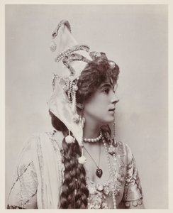 Edwardian Portrait, Woman in Exotic Costume by John Pardon