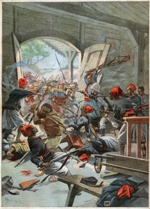 Riot in Madagascar by John Pardon