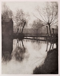 Footbridge Near Chingford by Frederick (attr. to) Barnard