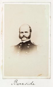 General Burnside, c 1863 by Frederick (attr. to) Barnard