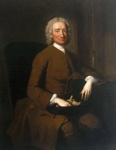 George Graham, clock and instrument maker, c 1740s by Ferdinand Georg Waldmuller