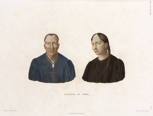 Indigenous People of Peru by Frederick (attr. to) Barnard