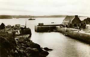 Isle of Ouessant: The Port of Lampaul at High Tide by . .