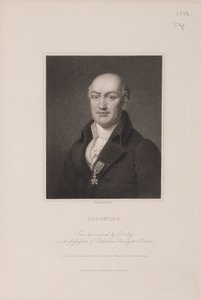 Jean Baptiste Joseph Delambre, French Astronomer, c 1810s by Frederick (attr. to) Barnard
