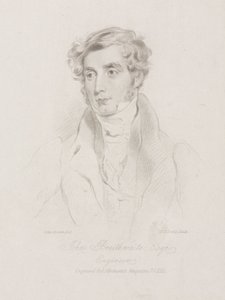 John Braithwaite, British Engineer, c 1830 by Frederick (attr. to) Barnard