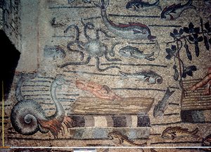 Jonah being Spat Out by the Whale (detail)