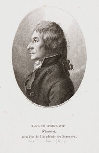 Joseph Louis Proust, French Chemist, c 1795 by Frederick (attr. to) Barnard