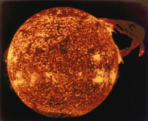 Large Solar Flare Seen in Extreme Ultraviolet Light by Henry Charles Fehr