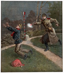 Occupation by Alsace by . .