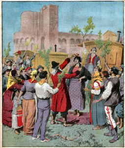 Pilgrimage of Sainte Maries de la Mer by Ferdinand Georg Waldmuller