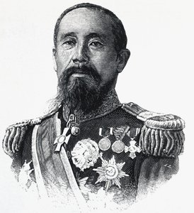 Portrait of Ito Hirobumi, Japanese politician by William Walcutt