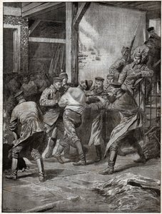 Russian prisoners during World War I by Ferdinand Georg Waldmuller