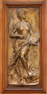 Sculpted Detail of La Villa Lumière, Evian, 2019