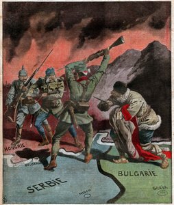 Serbia during First World War by Ferdinand Georg Waldmuller