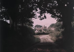 Summer Dream (Photograph by Arthur E Morton, member of The Society of Colour Photographers, experimenting with early color photography processes and techniques in the early 20th century) by Frederick (attr. to) Barnard